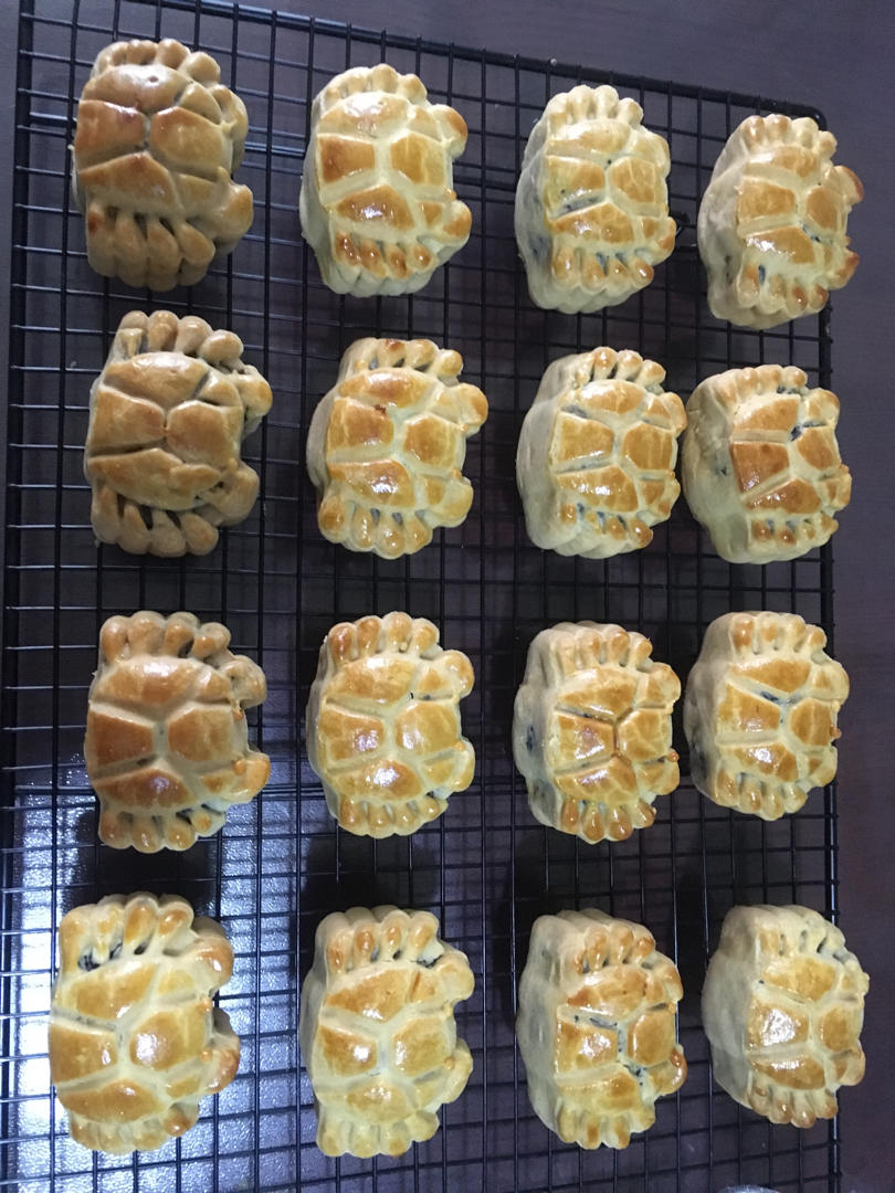 广式五仁月饼蜂蜜版（不用转化糖浆）