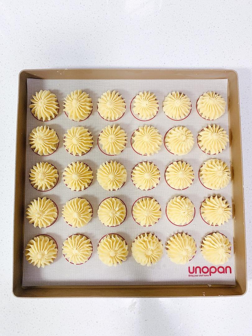 零失败花纹超级立体的黄油曲奇