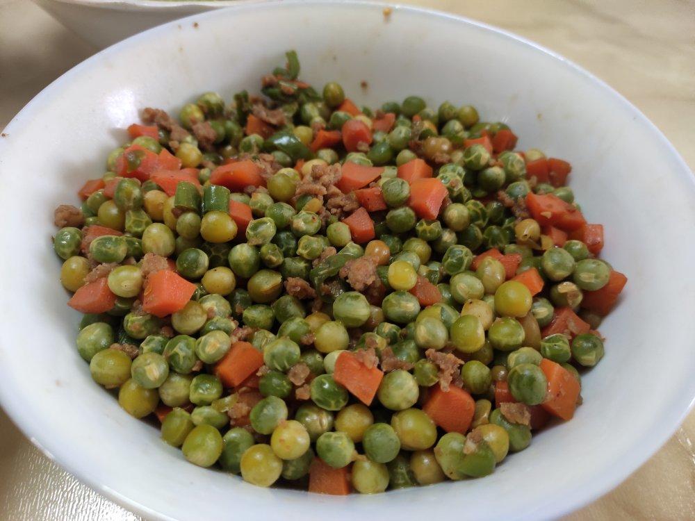豌豆炒肉末