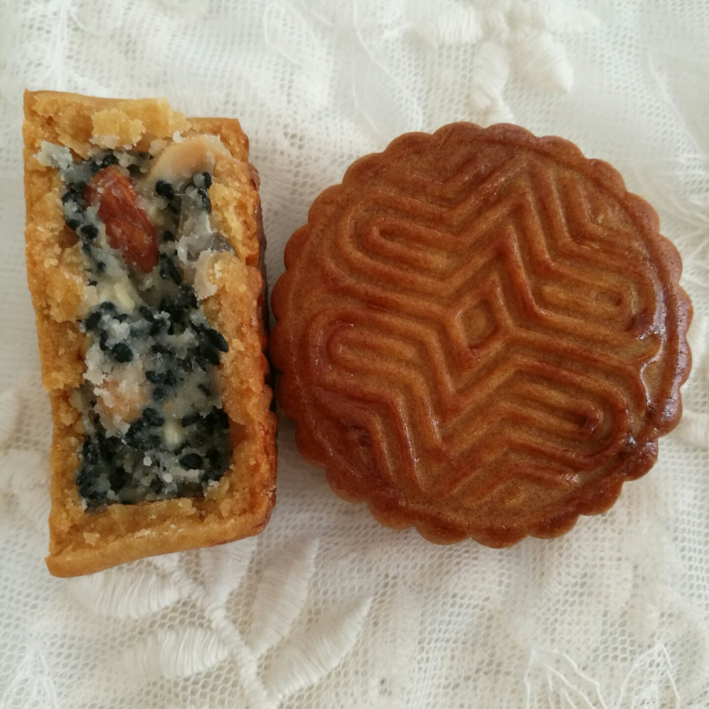 五仁月饼