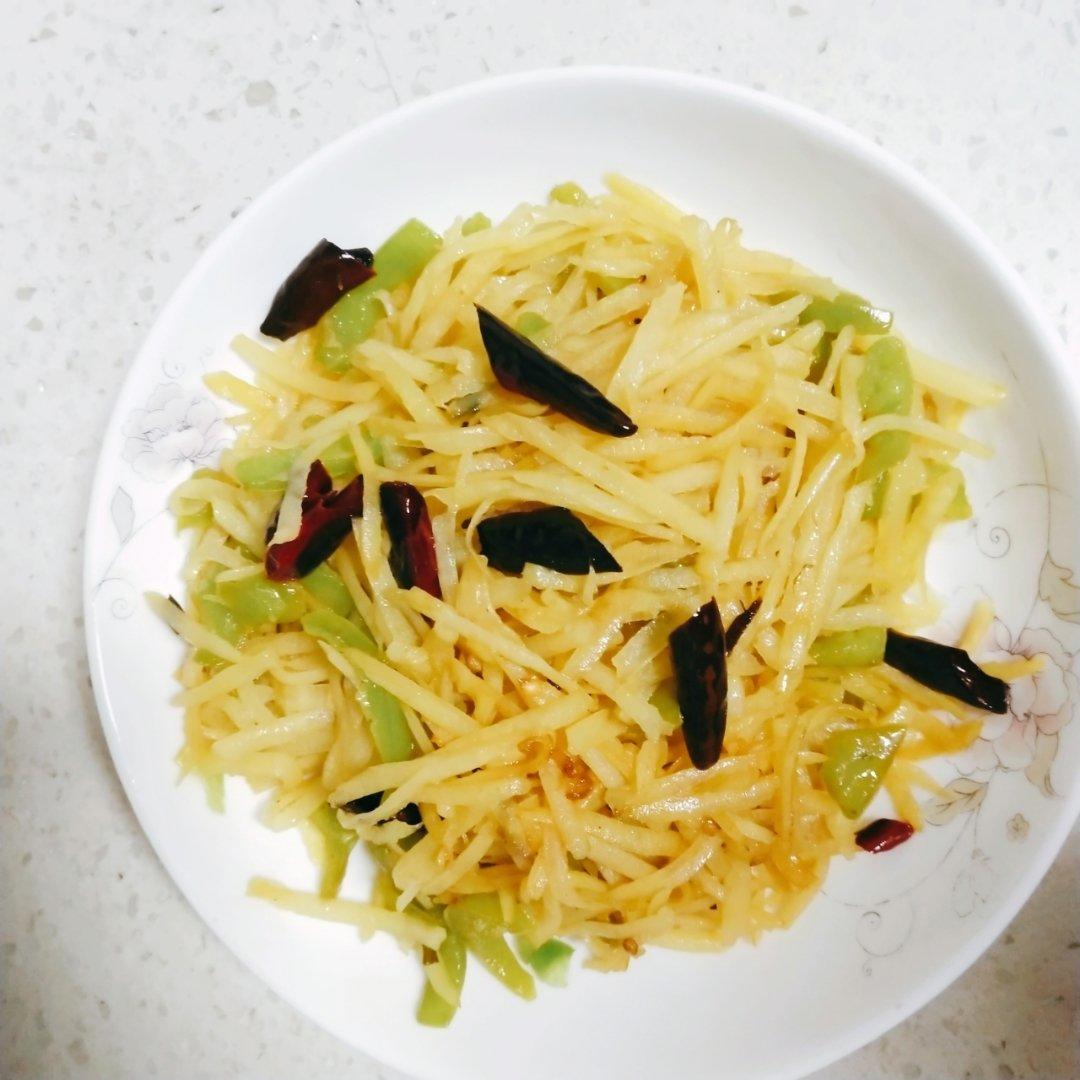 「非原创」最好吃的酸辣土豆丝