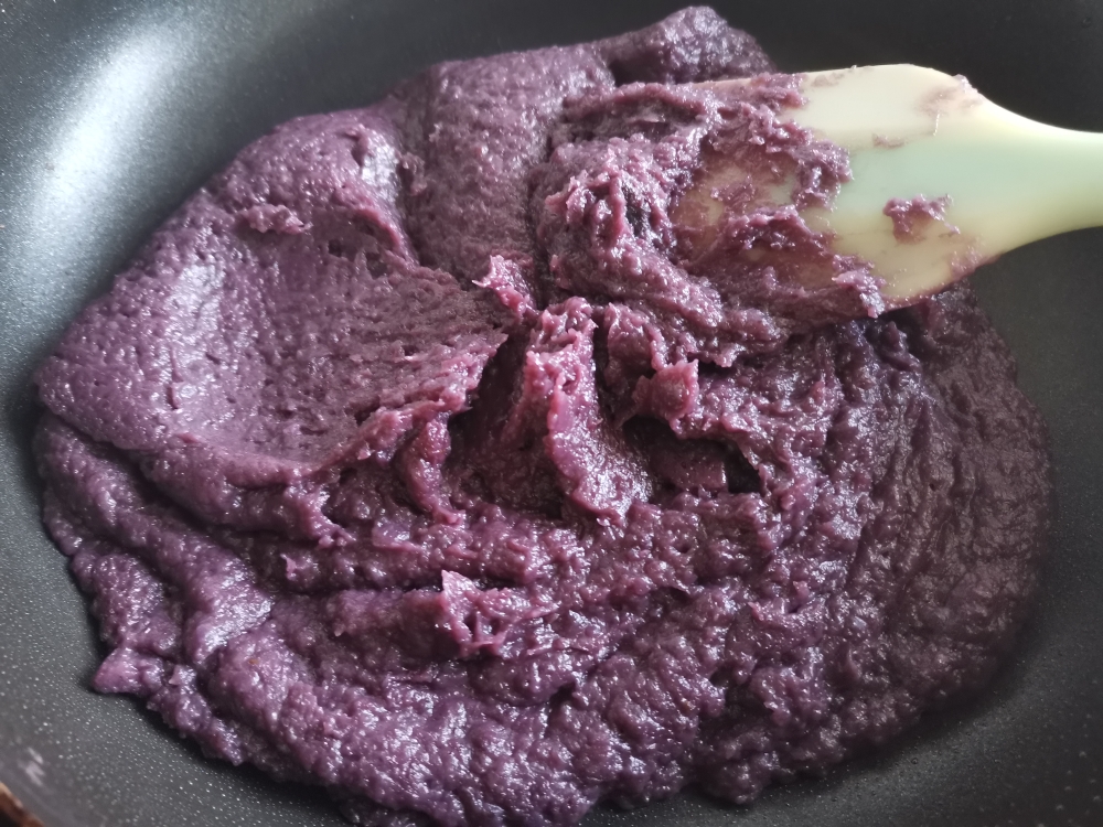 百搭的紫薯泥馅料的做法
