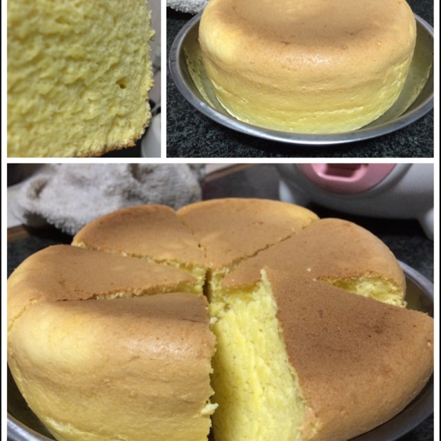 电饭煲版戚风蛋糕