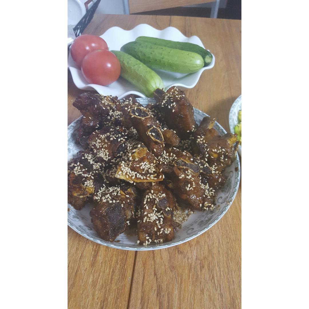 懒人版糖醋排骨