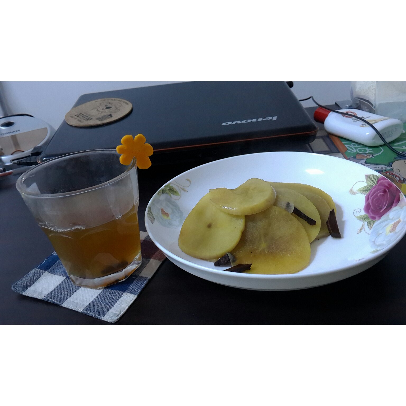 红糖“煎”苹果