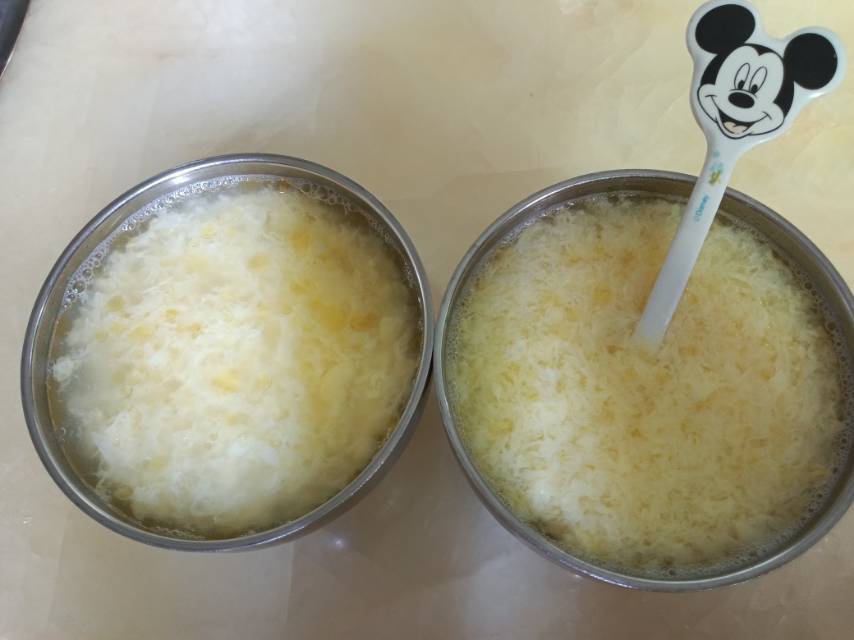 一碗漂亮又鲜嫩无比的基础蛋花汤