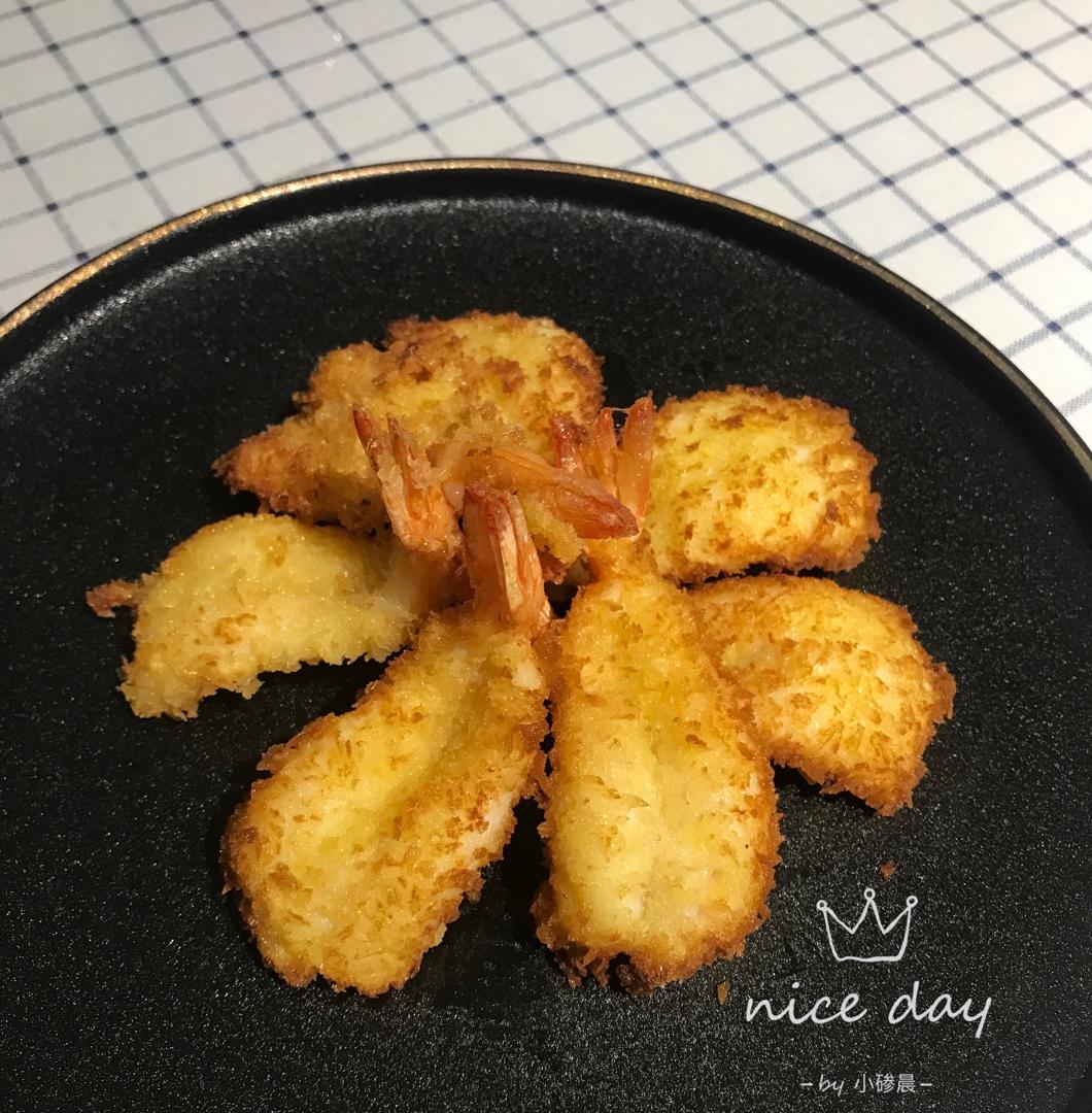 面包糠炸虾