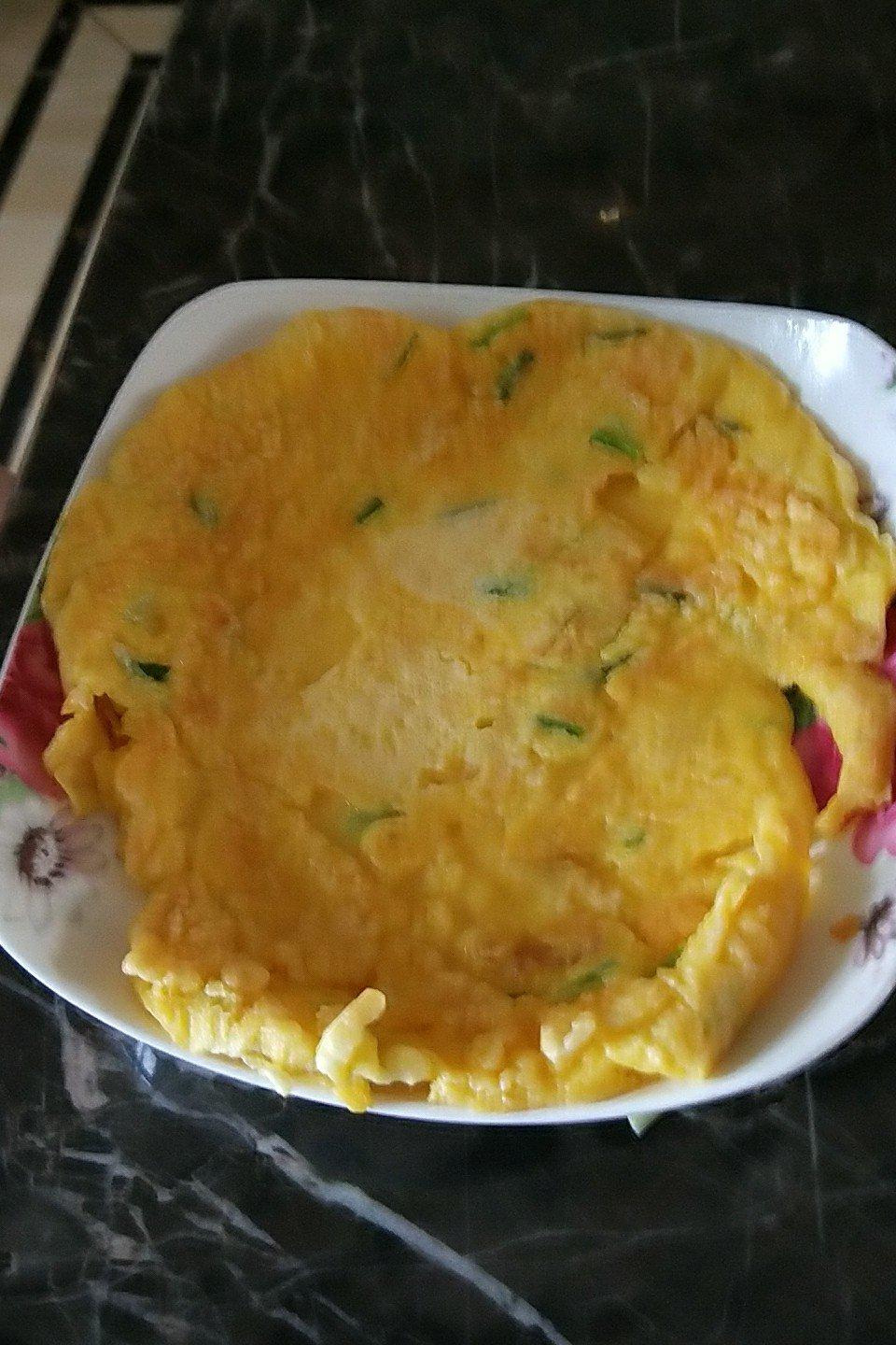 葱花蛋饼（快手营养早餐）