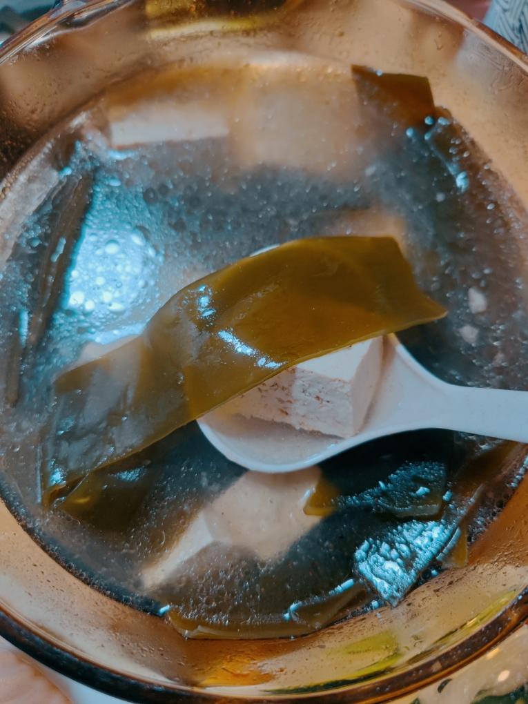海带豆腐排骨汤的做法
