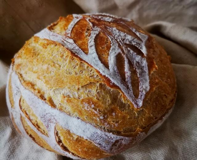 焦脆过瘾的“叶子”型欧包的做法