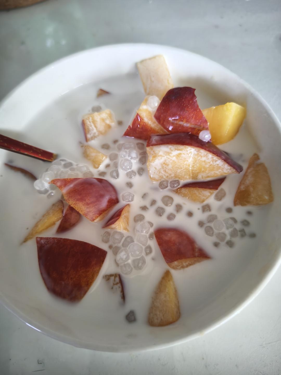 椰汁西米露，1分钟煮，怎么保存不结块