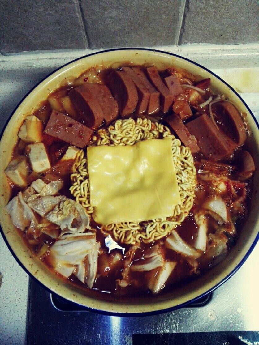 韩国部队锅拉面锅（超好吃）