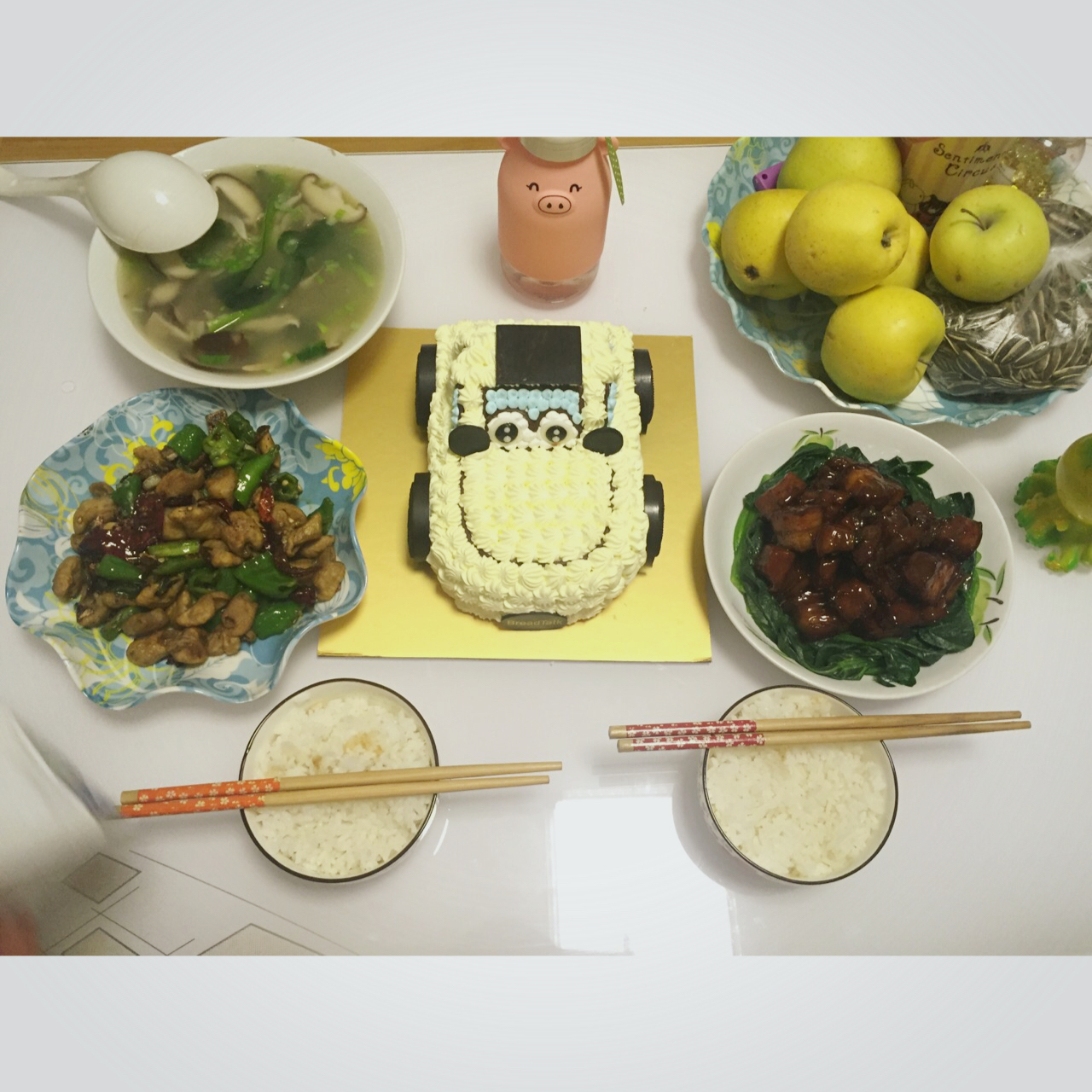新鲜菌汤（蘑菇汤）