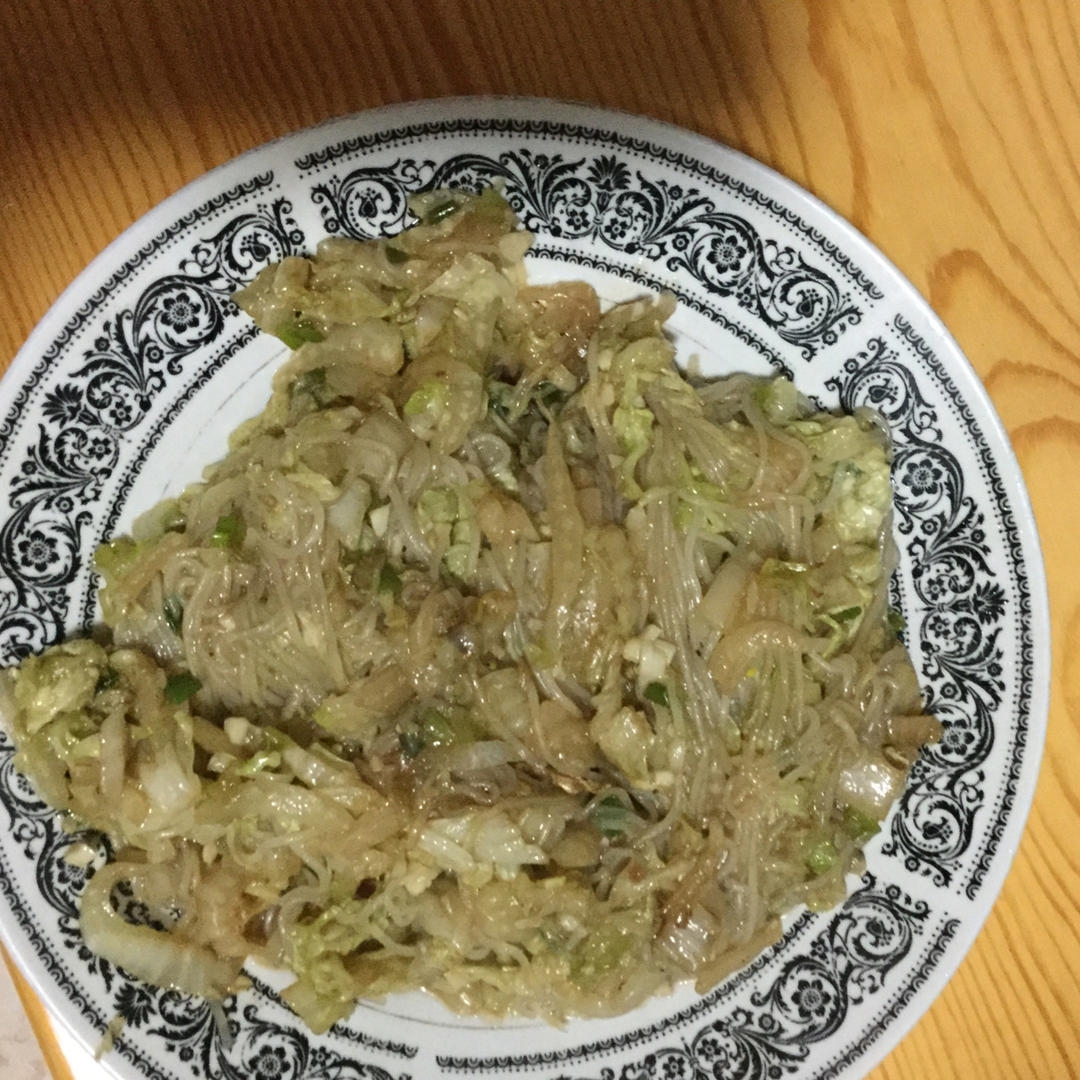 白菜炒粉丝