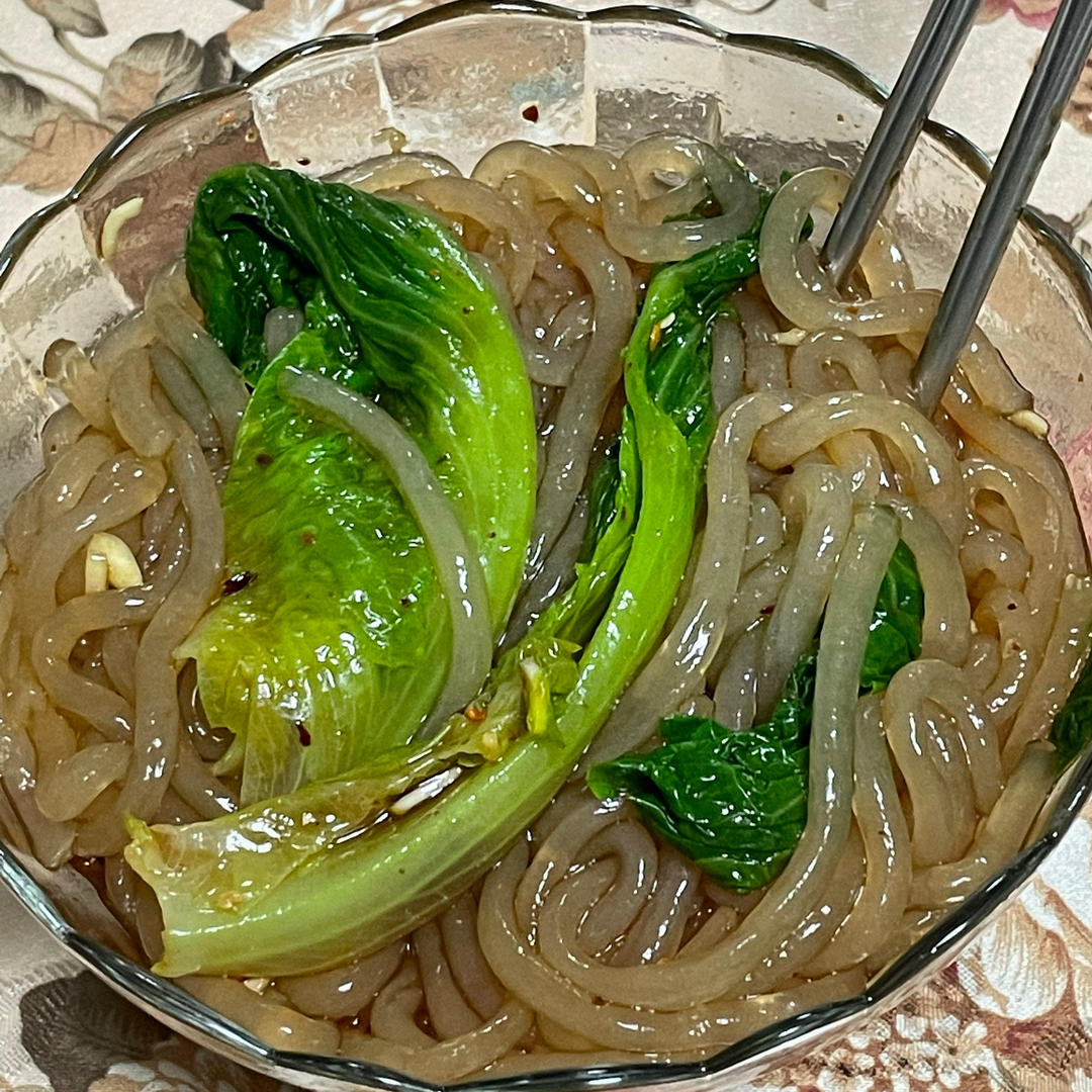 凉拌红薯粉