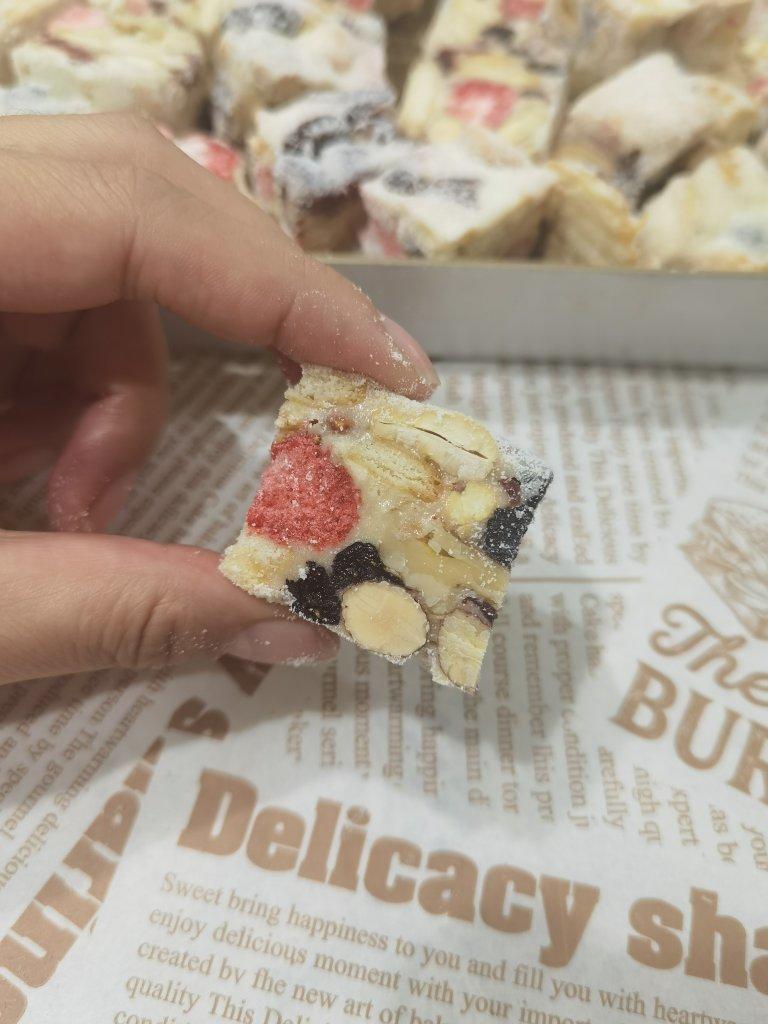 雪花酥  不甜版