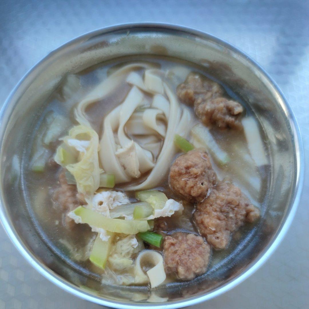 一碗“神仙汤”挂面的早安