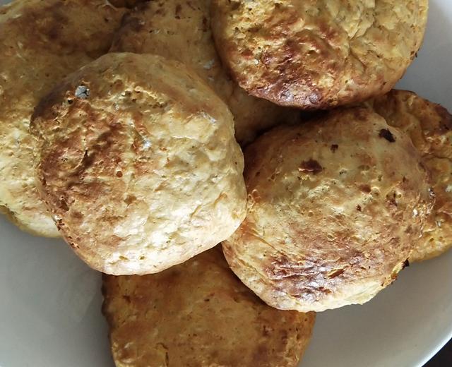 减脂必备奶香四溢的红薯燕麦饼的做法