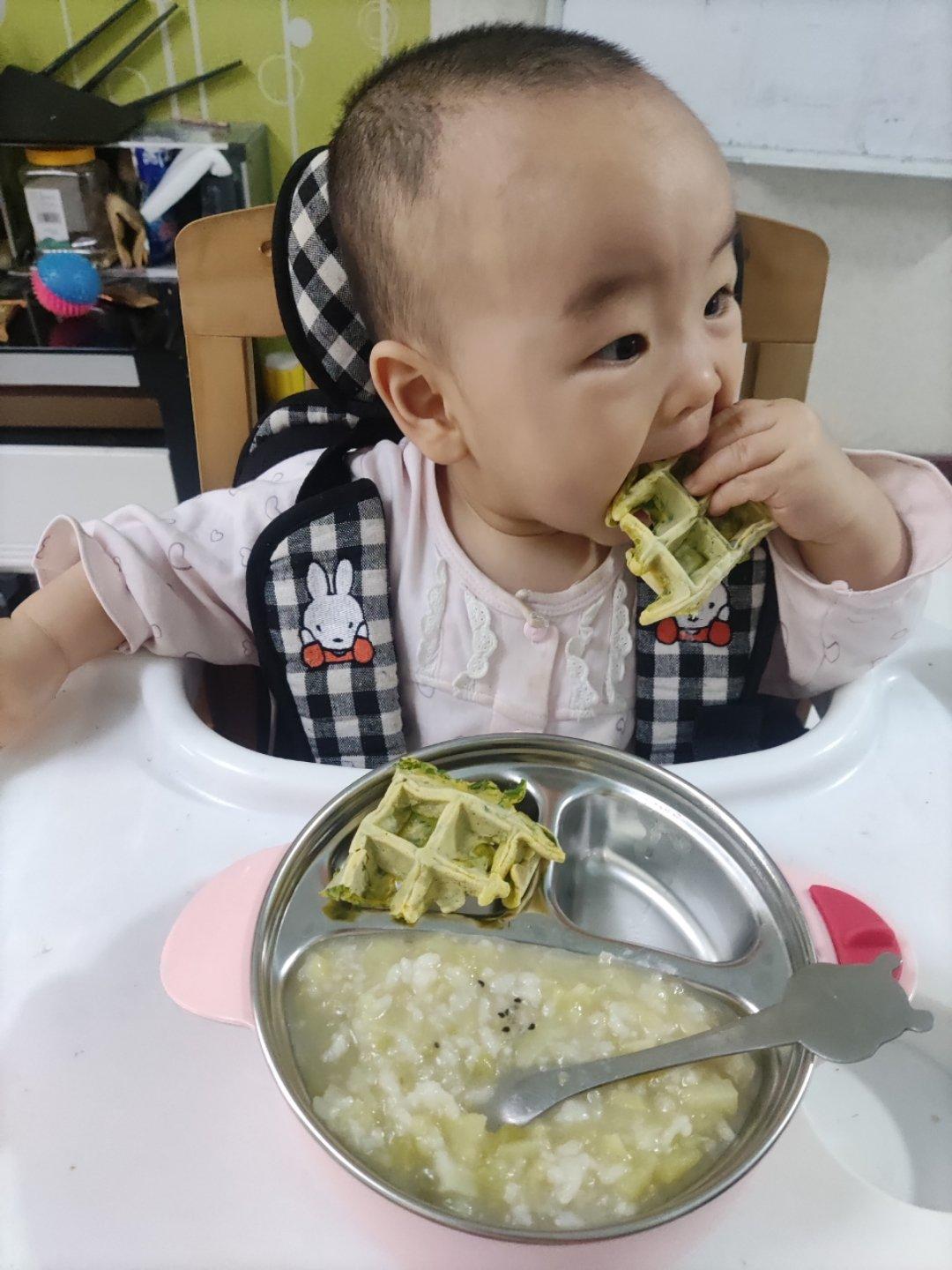 芹菜叶软饼 宝宝辅食食谱
