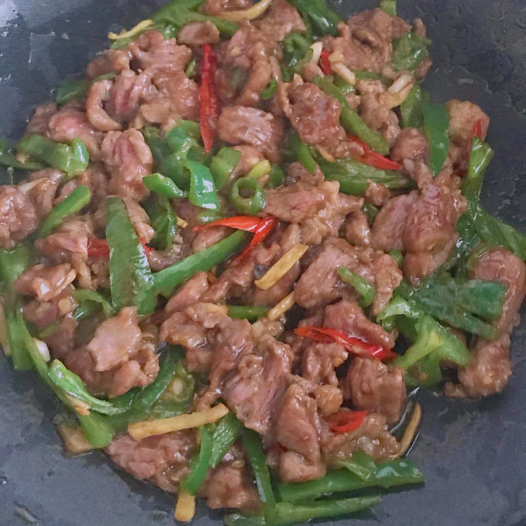 小炒黄牛肉