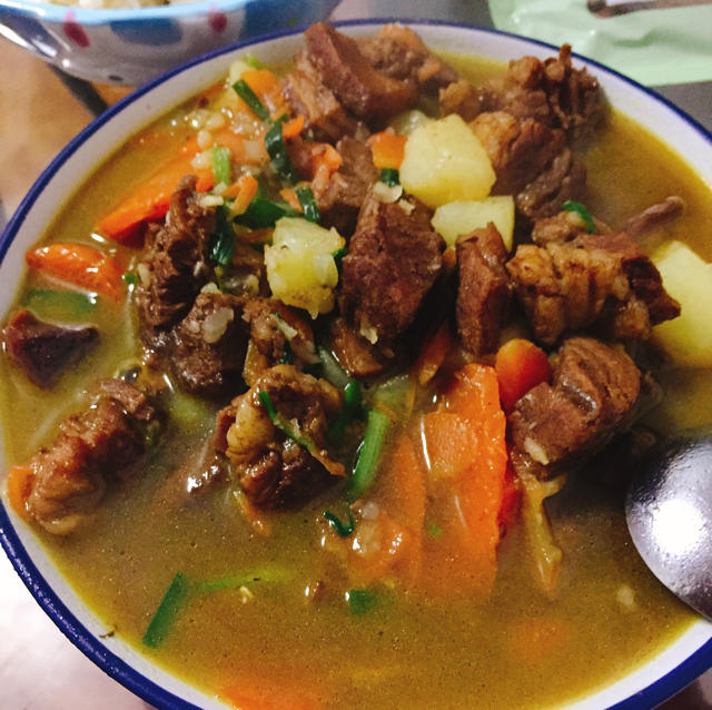 土豆炖牛肉