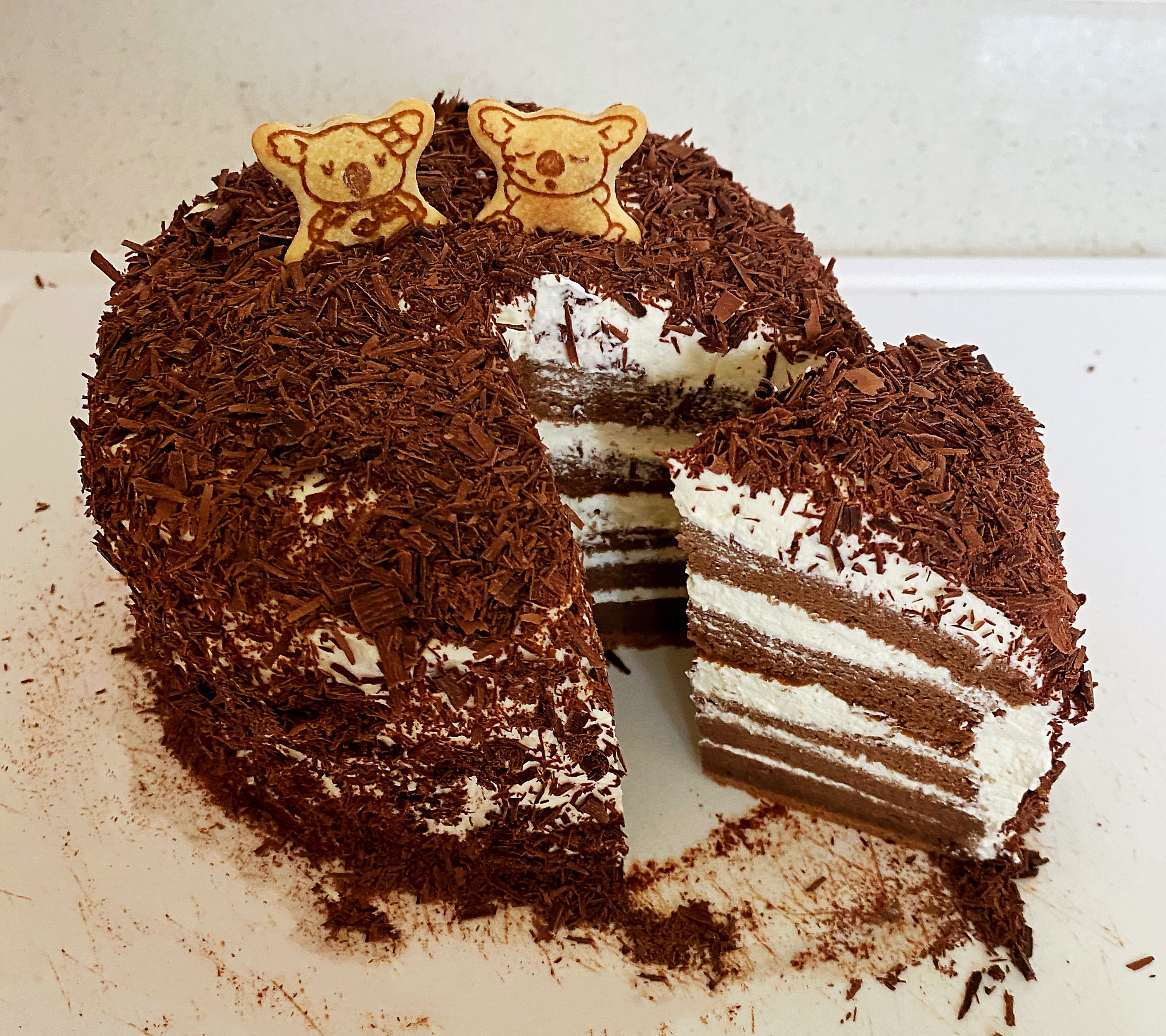 黑森林蛋糕（低糖六寸）的做法