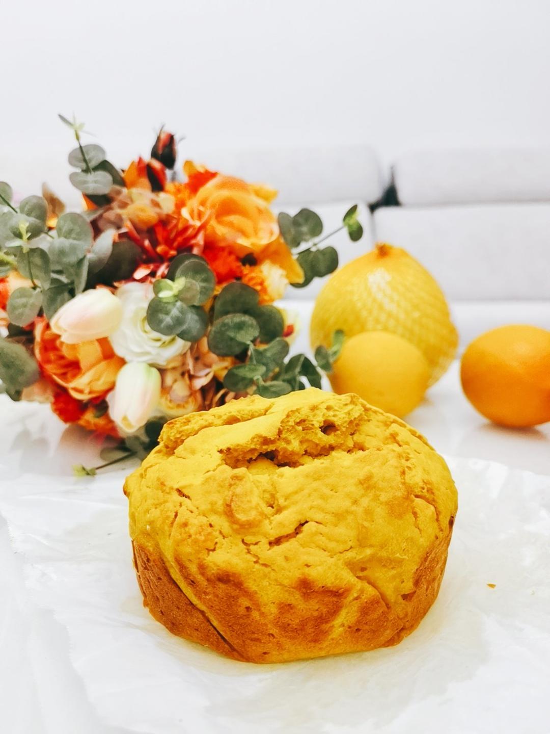 南瓜坚果蛋糕—【北鼎烤箱食谱】