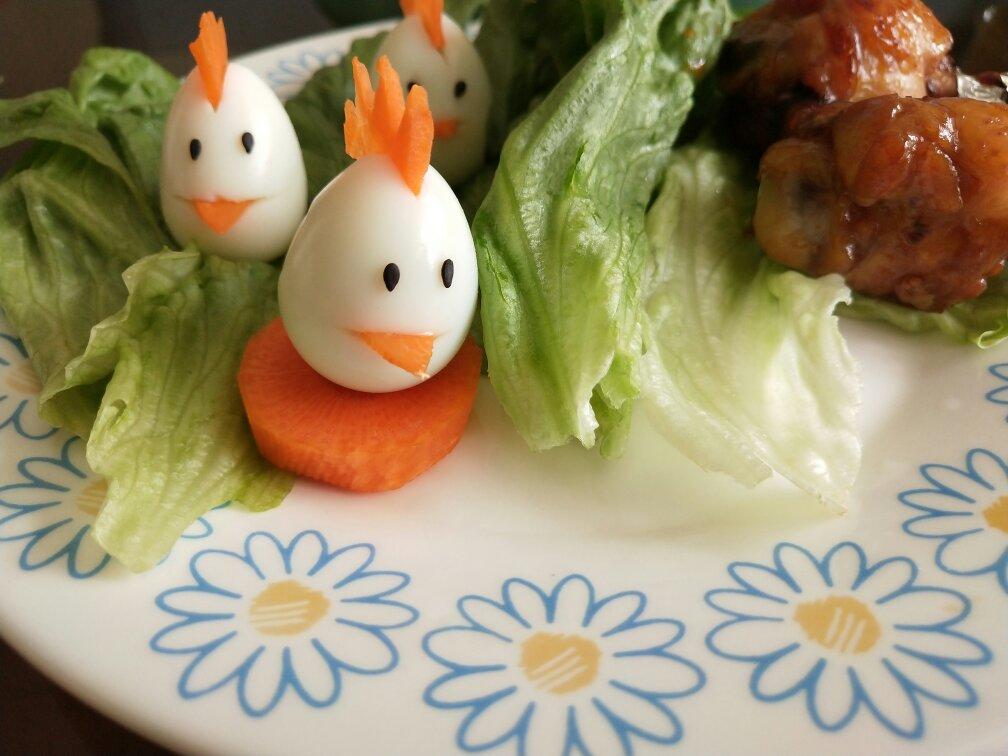 开心鹌鹑蛋小鸡