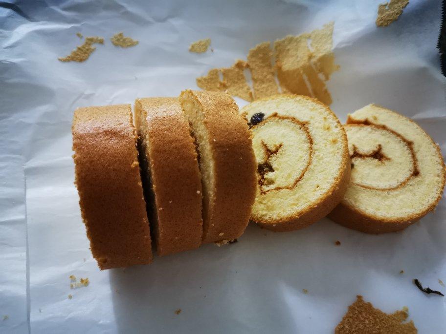 基础原味蛋糕卷