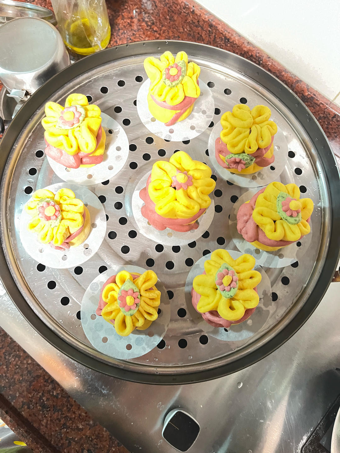 新年福袋馒头，寓意福气满满日子蒸蒸日上