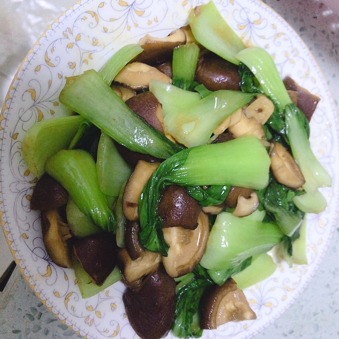 超级无敌香菇炒油菜