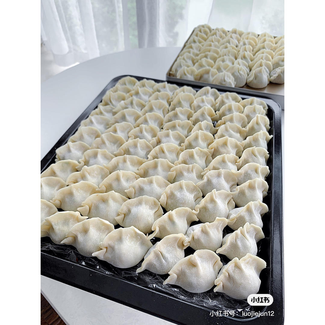 🥟西葫芦鸡蛋肉馅饺子
