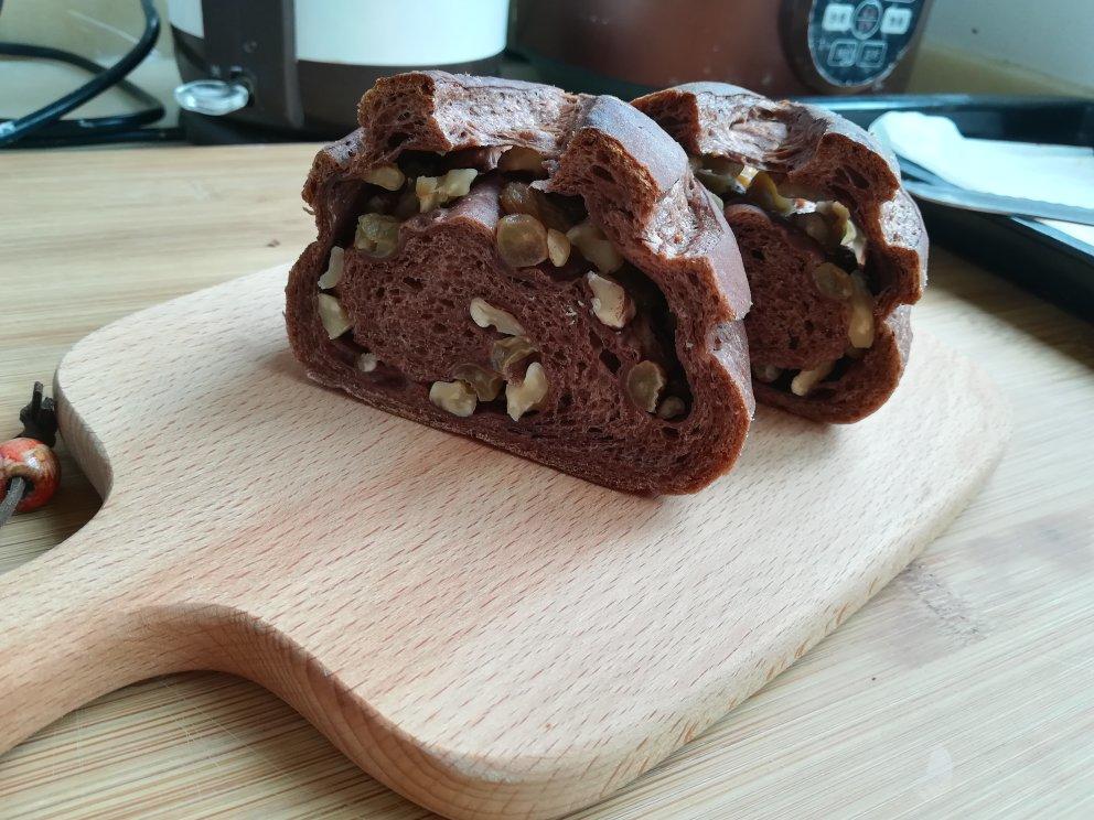 可可牛奶哈斯面包