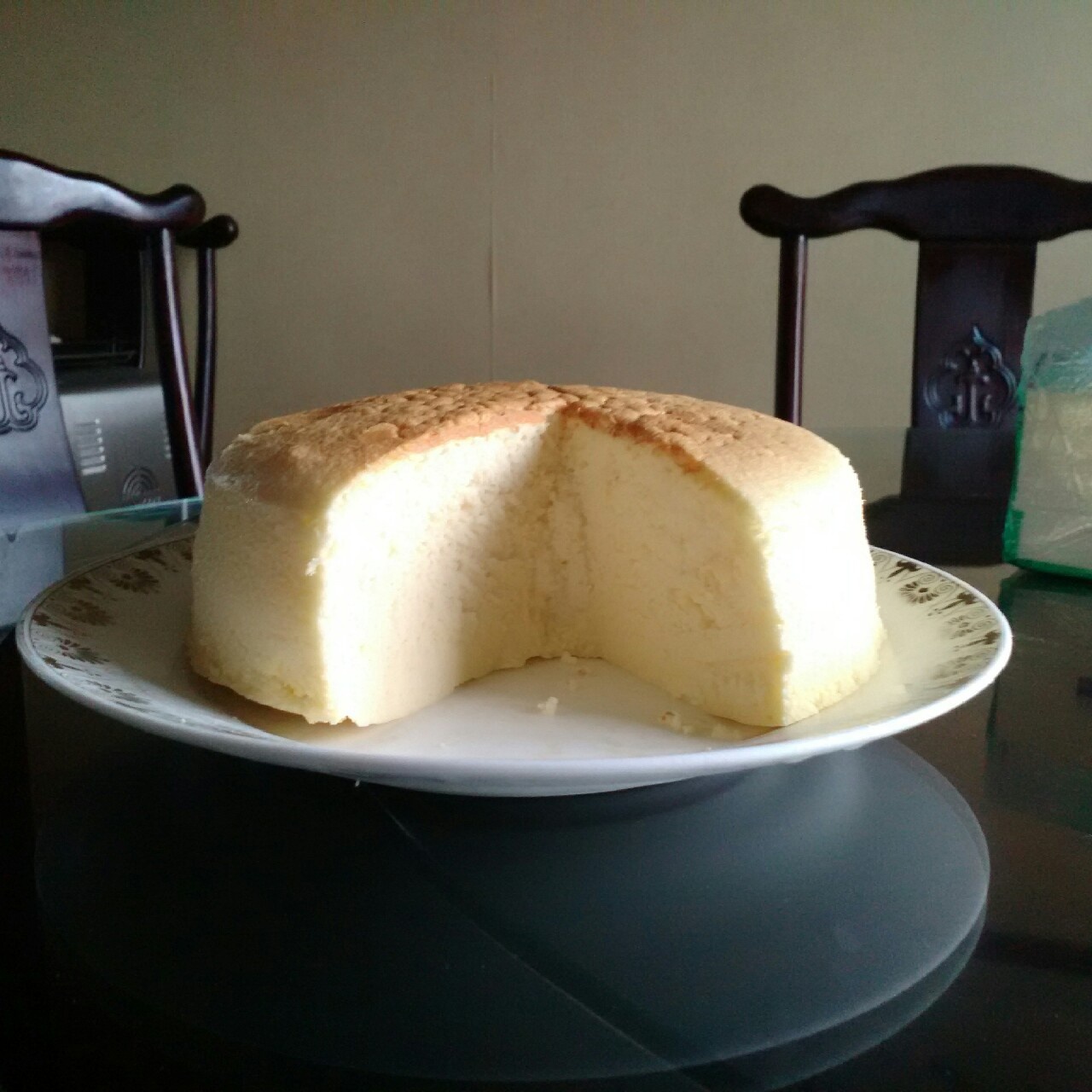轻乳酪芝士蛋糕6寸#皮黑森林#