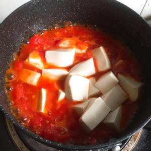 鲜虾豆腐番茄汤的做法 步骤7