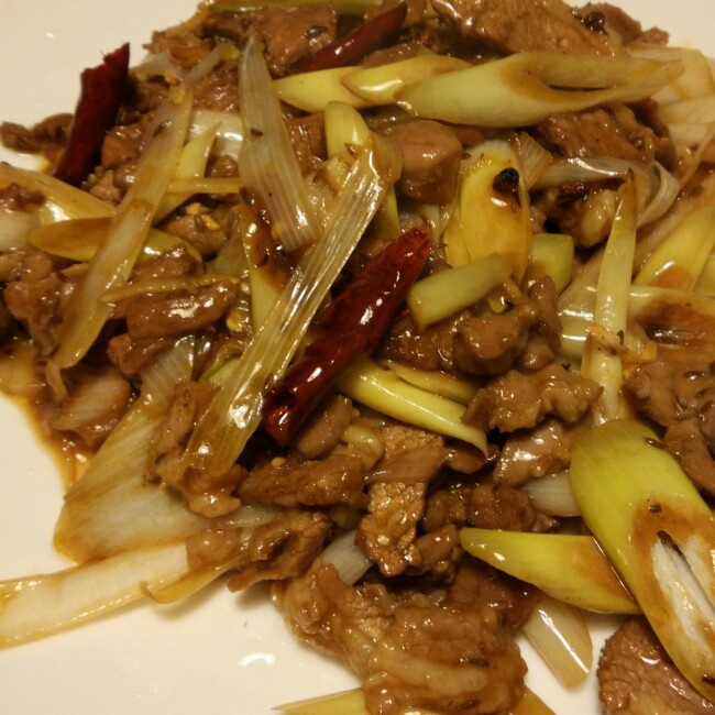 葱爆羊肉