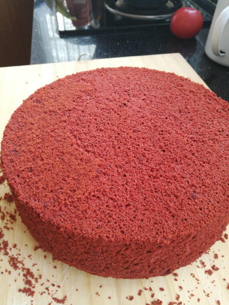8寸红丝绒蛋糕