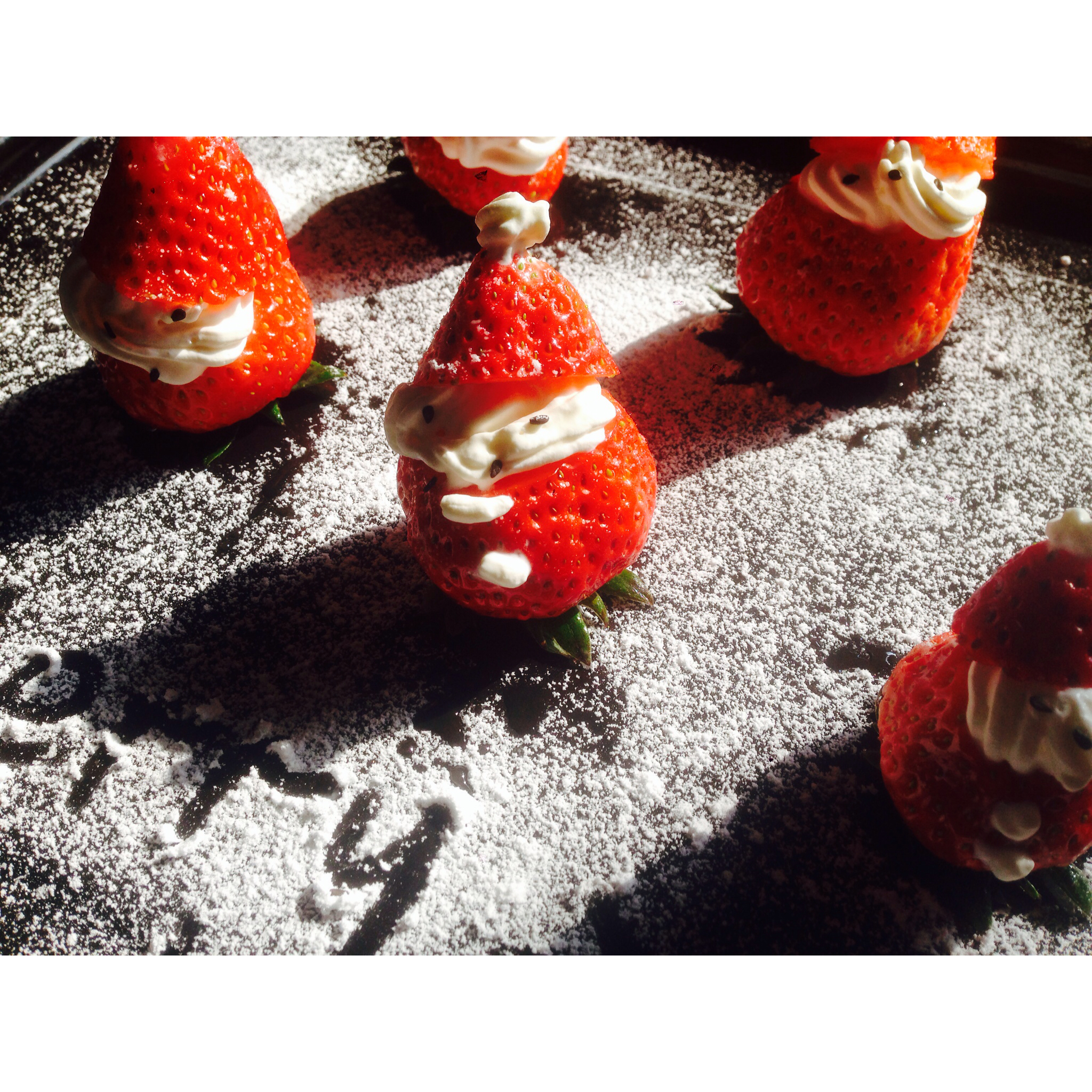 草莓圣诞老人、圣诞雪人