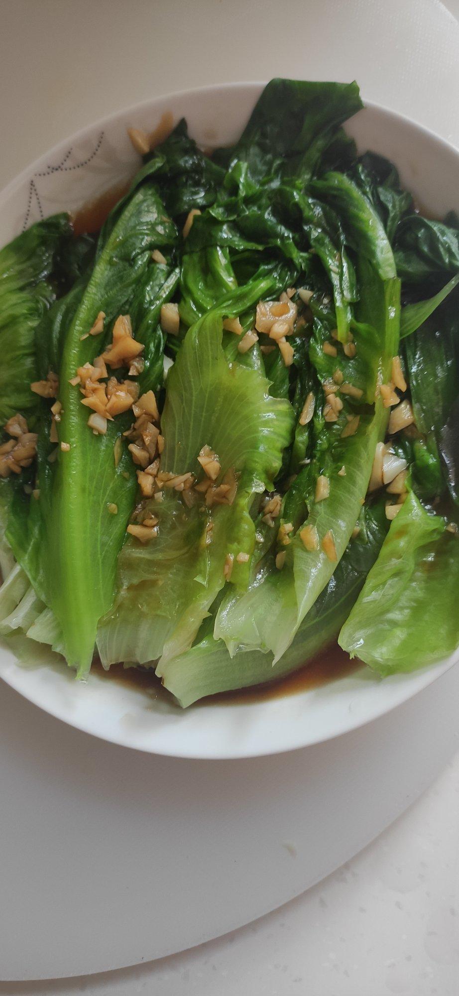 5分钟上桌的蚝油生菜