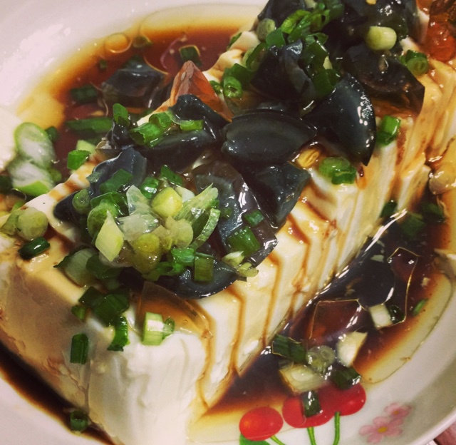 皮蛋豆腐