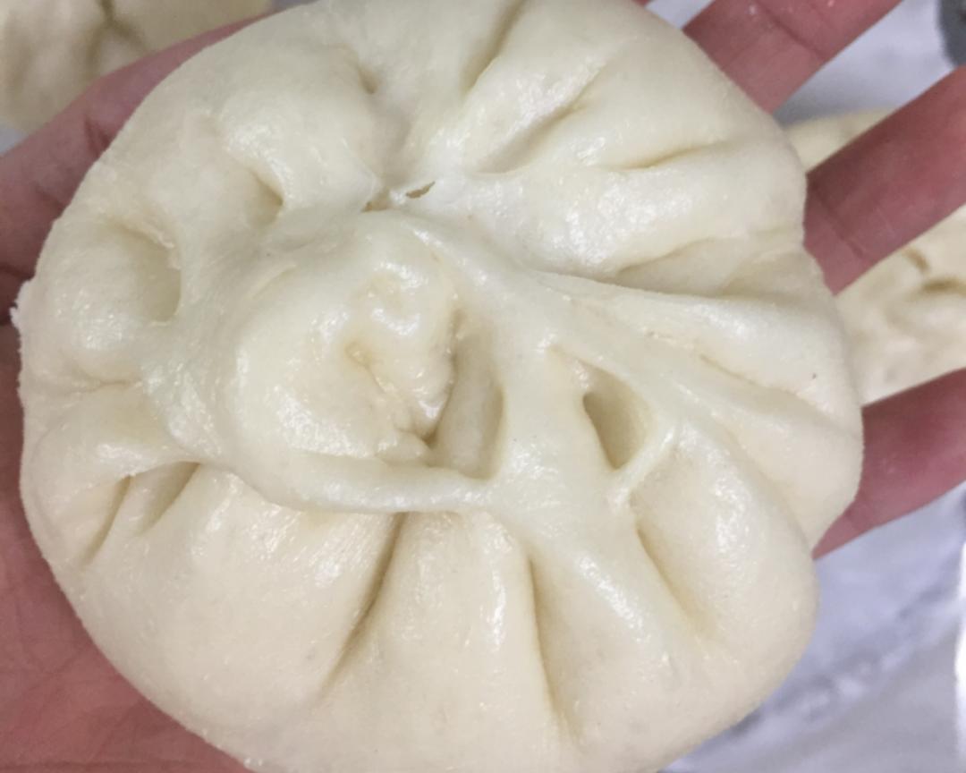 包子，馒头，肉包，发面，用猪油发面