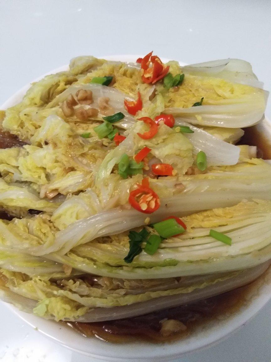 蒜蓉粉丝蒸娃娃菜