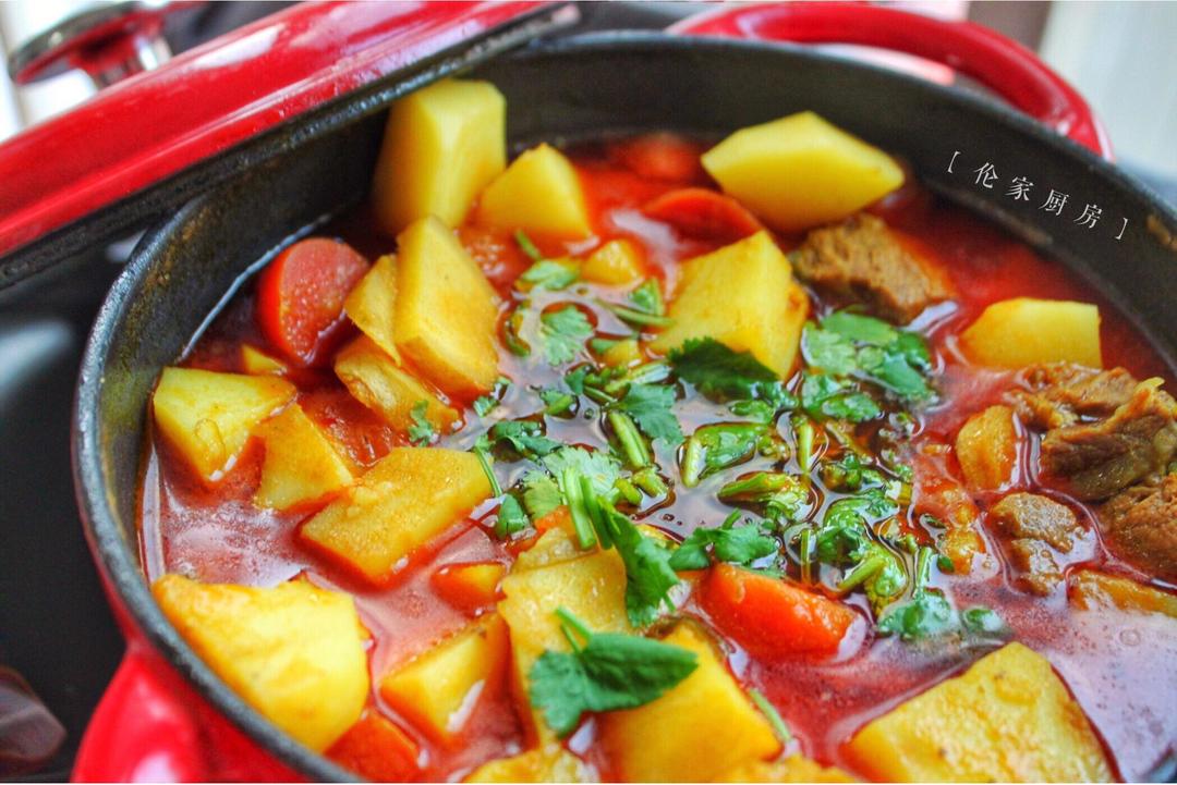 有土豆的咖喱牛腩才是米饭杀手的做法 步骤10