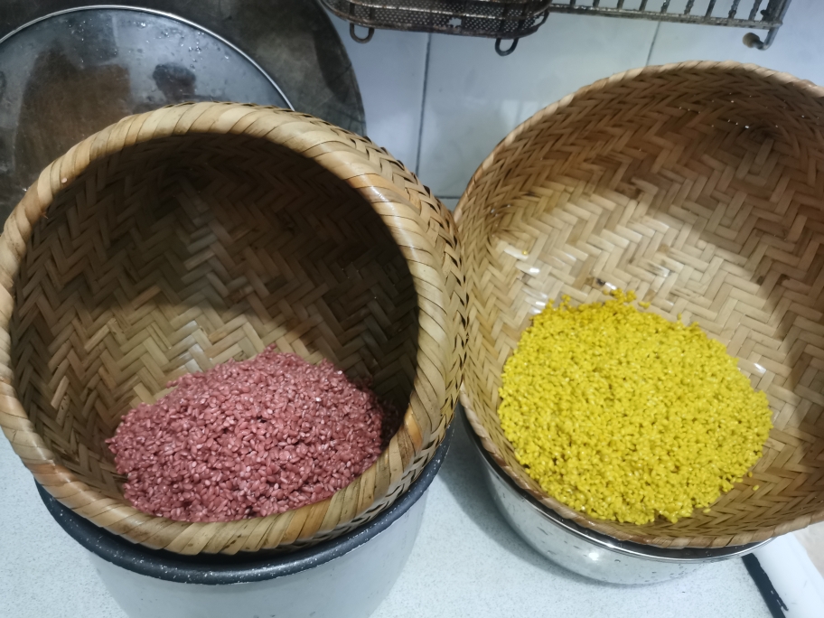 五色糯米饭的做法 步骤9