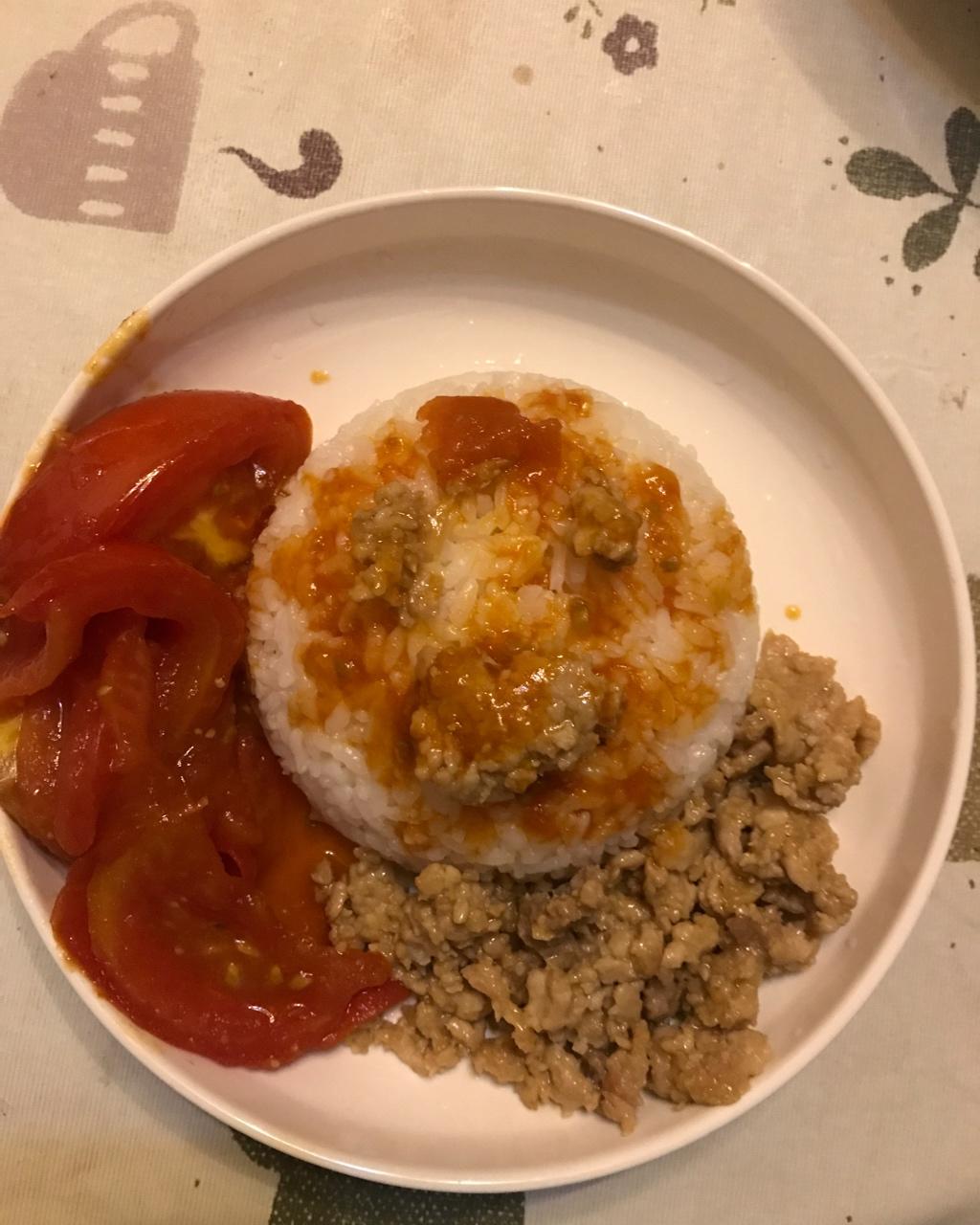 番茄肉酱饭