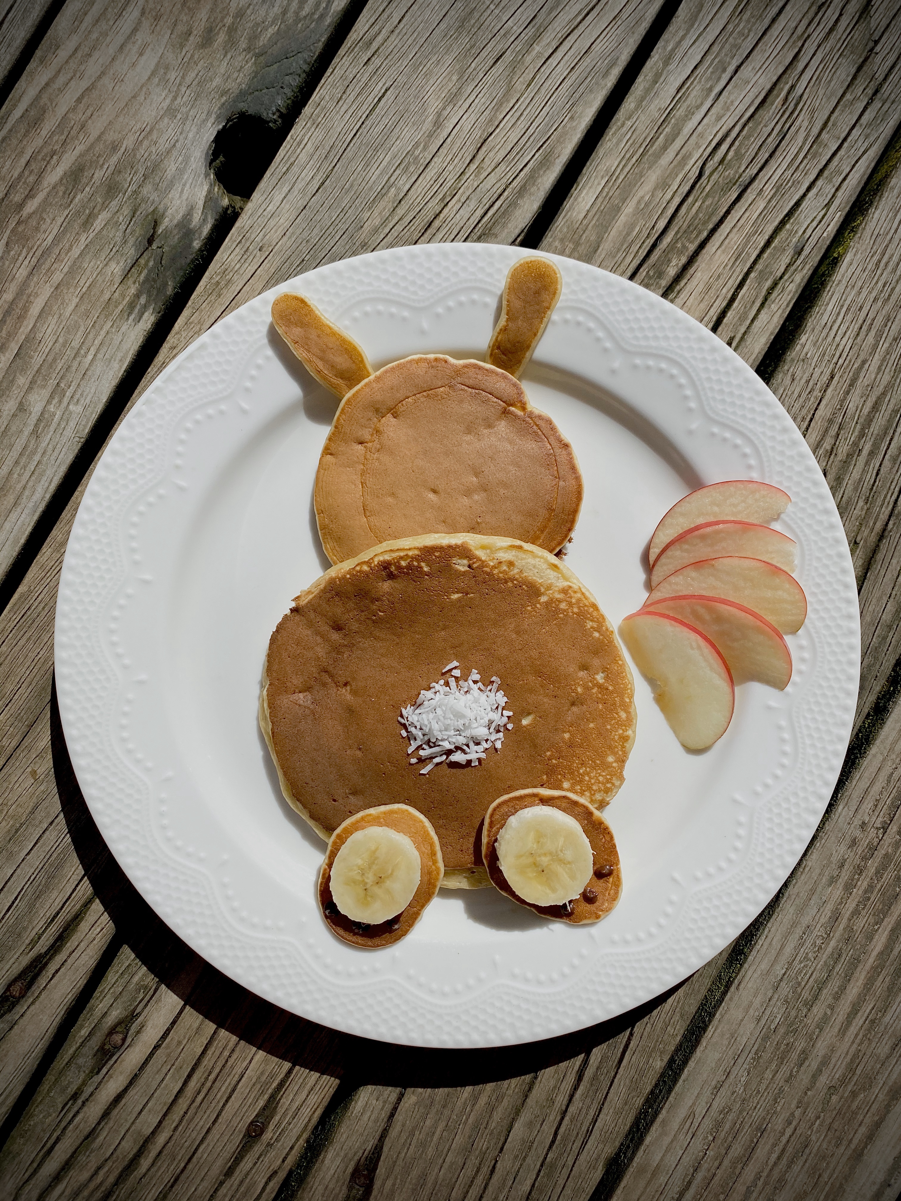 快手早餐：小兔子松饼 ——复活节的欢乐