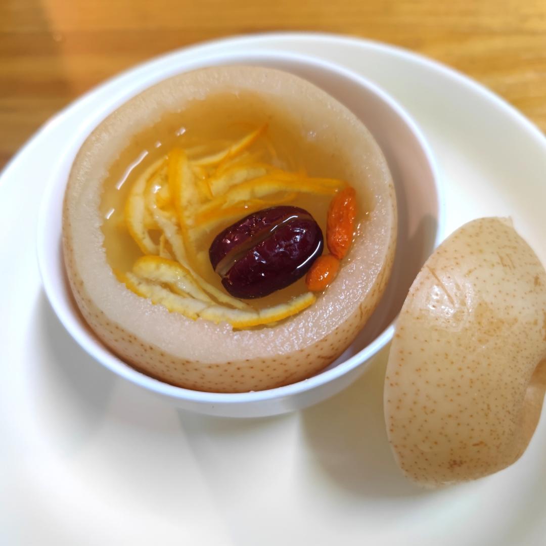 治疗咳嗽、润肺清嗓-梨子罐