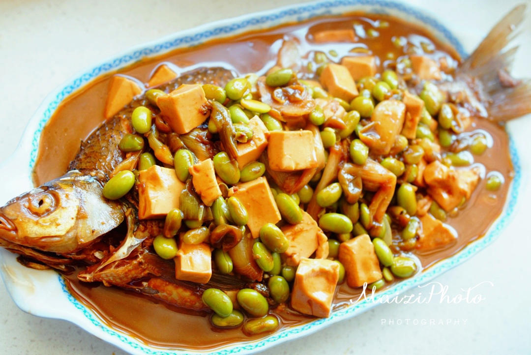 家常菜之鲫鱼烧豆腐