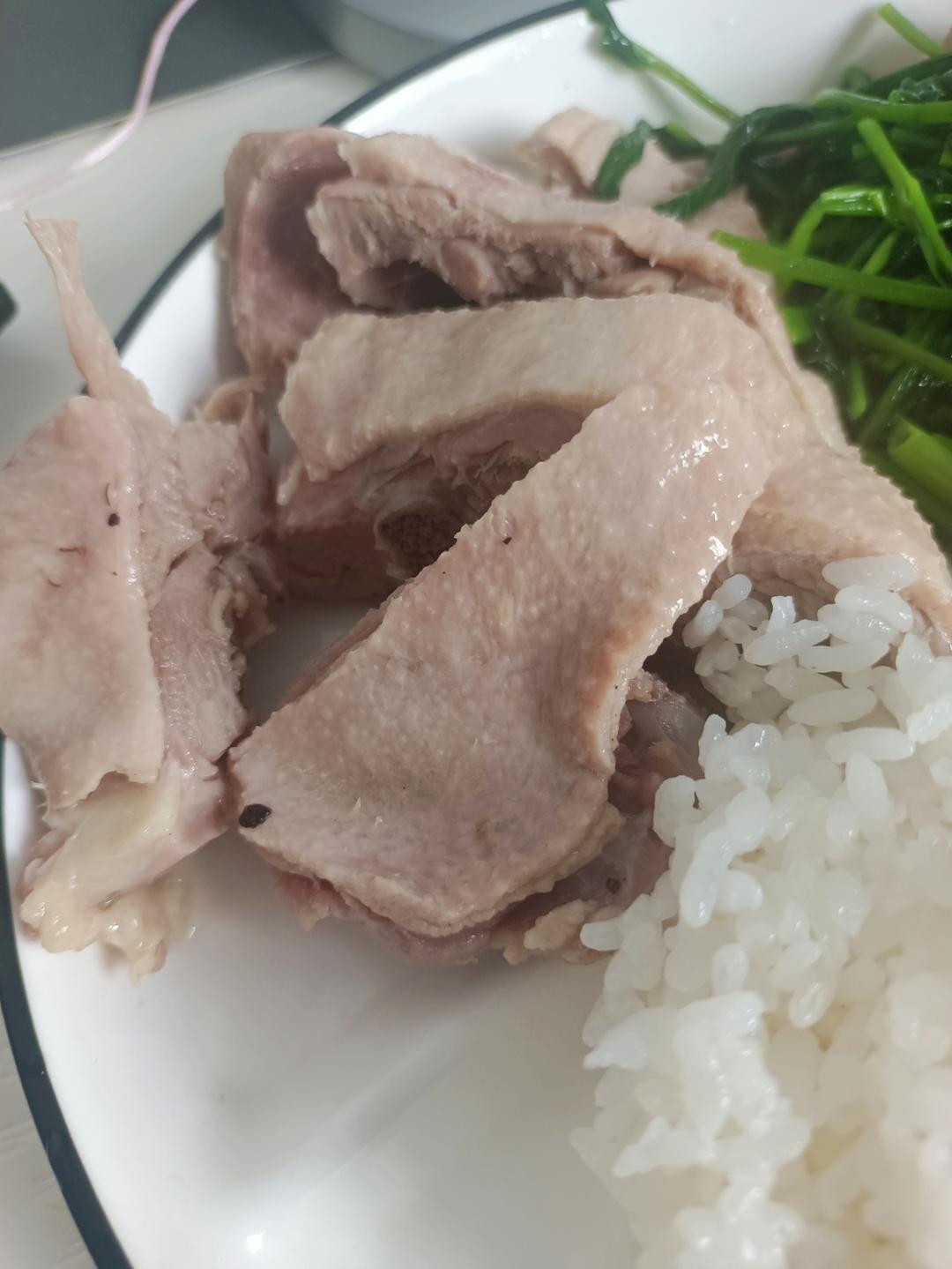 首次成功的盐水鸭腿