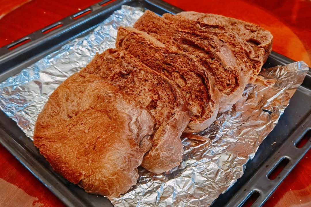 面包机做巧克力吐司